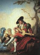 Ramon Bayeu Boy with Guitar Sweden oil painting reproduction